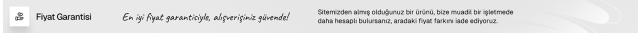 Fiyat Garantisi